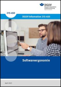 DGUV-Broschüre Softwareergonomie